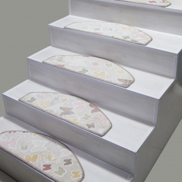 Baskılı Desenli Demonte Basamak Paspası